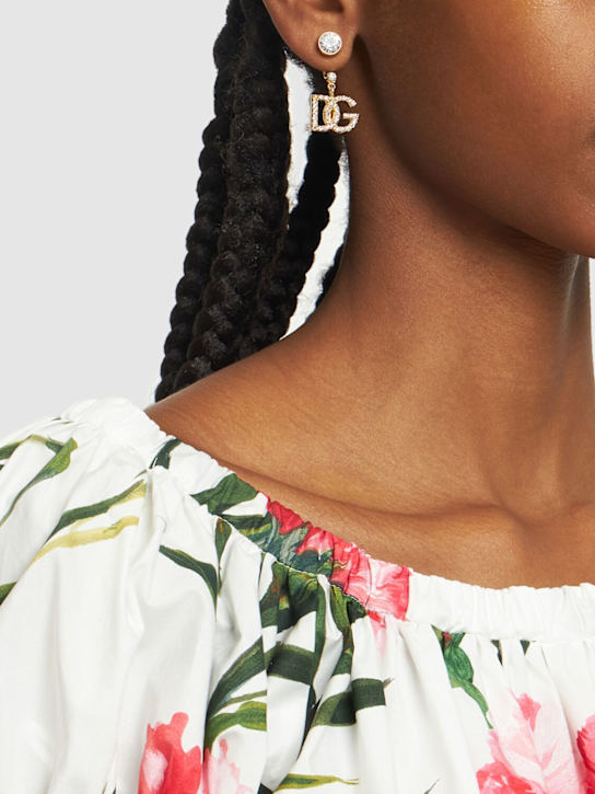 Luisaviaroma Orecchini Diva DG Con Cristalli