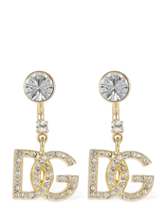 Luisaviaroma Orecchini Diva DG con cristalli