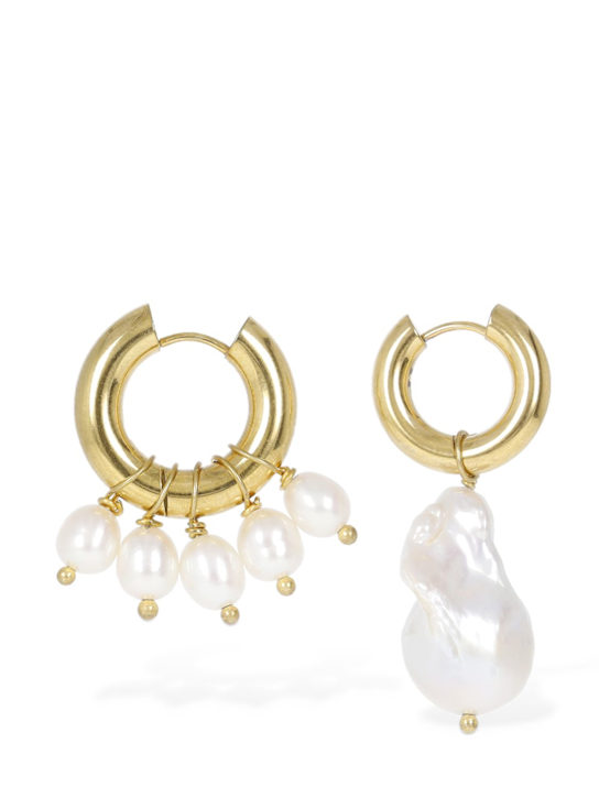 Luisaviaroma Orecchini diversi con perle