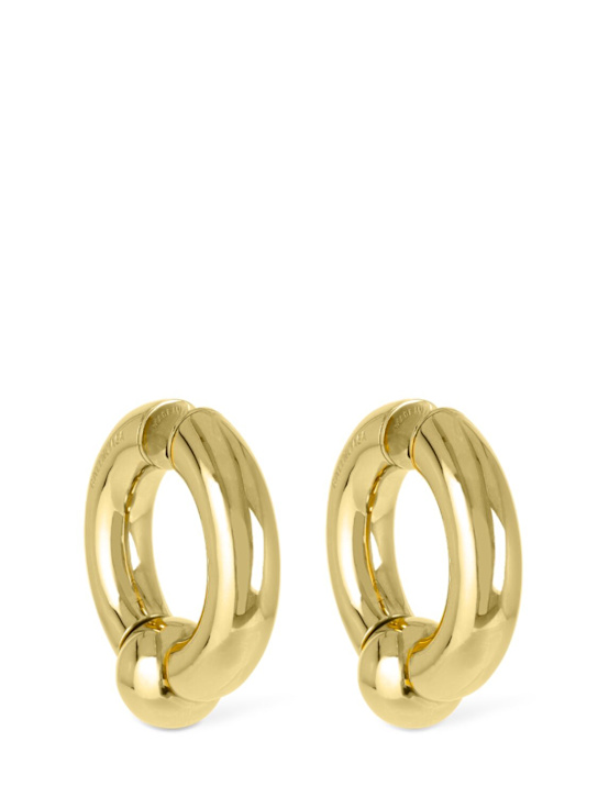 Luisaviaroma Orecchini Mega In Ottone
