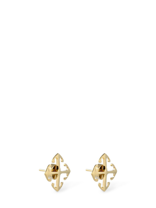 Luisaviaroma Orecchini Mini Arrow In Ottone