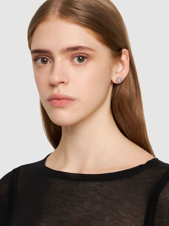 Luisaviaroma Orecchini Piccoli Kira Con Pavé