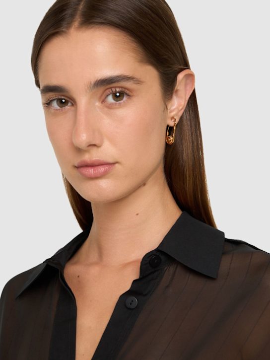 Luisaviaroma Orecchini Safety Pin Medusa