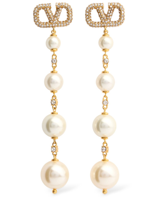 Luisaviaroma Orecchini Vlogo con perle