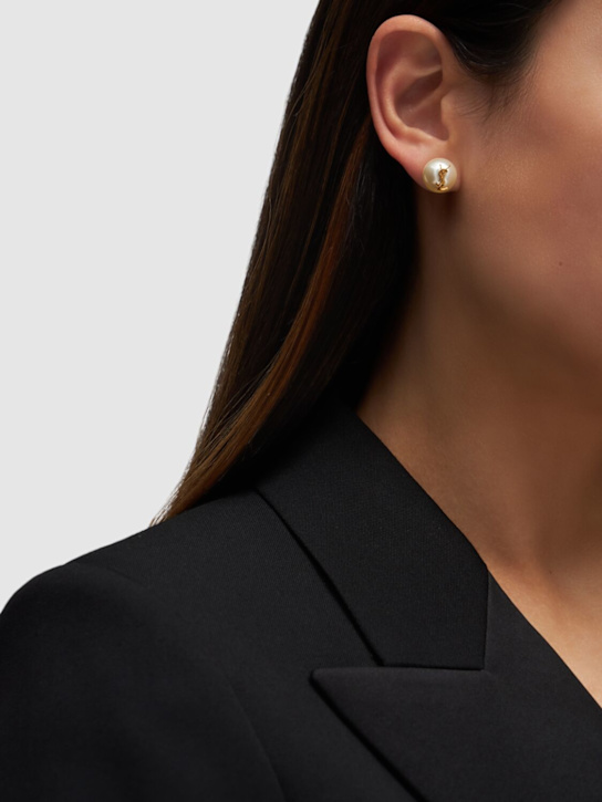 Luisaviaroma Orecchini YSL Con Perle D’imitazione