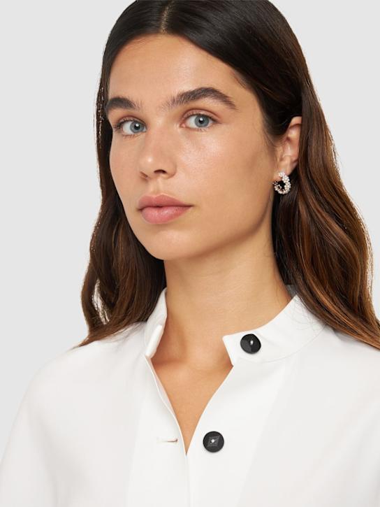 Luisaviaroma Orecchino Singolo Parc 14kt Con Perle