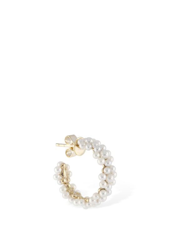 Luisaviaroma Orecchino singolo Parc 14kt con perle