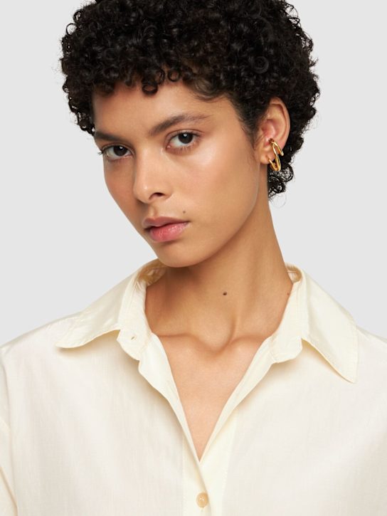 Luisaviaroma Orecchino Triplet In Vermeil