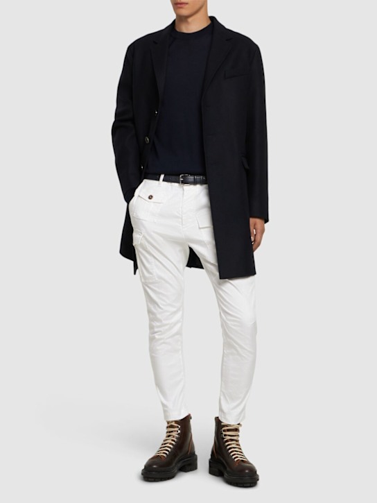Luisaviaroma Pantaloni Cargo In Cotone Stretch