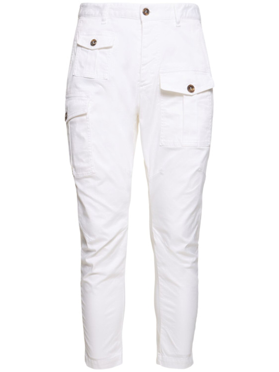 Luisaviaroma Pantaloni cargo in cotone stretch