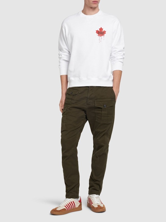 Luisaviaroma Pantaloni Cargo In Cotone Stretch