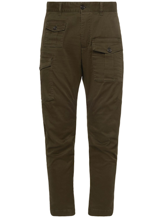 Luisaviaroma Pantaloni cargo in cotone stretch