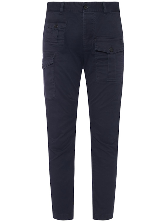 Luisaviaroma Pantaloni cargo in cotone stretch