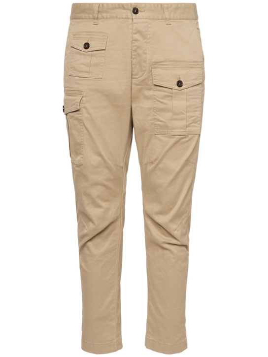Luisaviaroma Pantaloni cargo in cotone stretch
