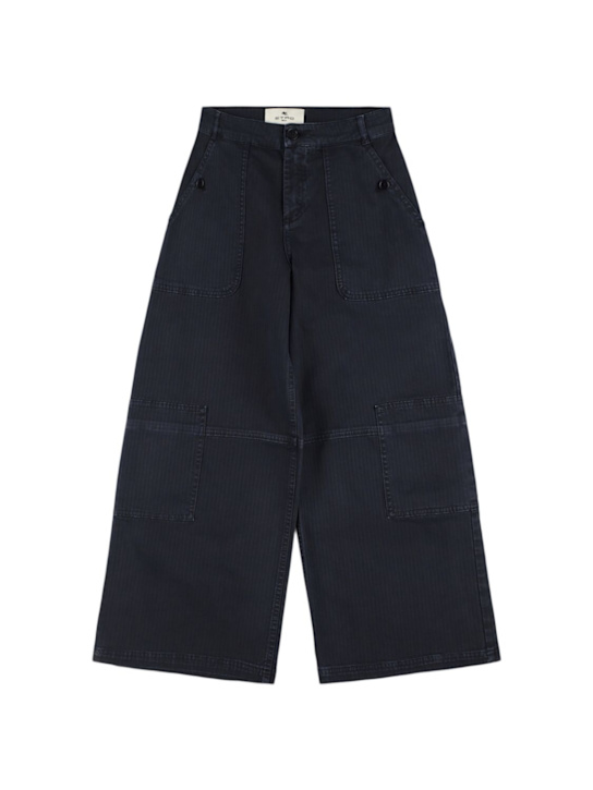 Luisaviaroma Pantaloni cargo in cotone stretch