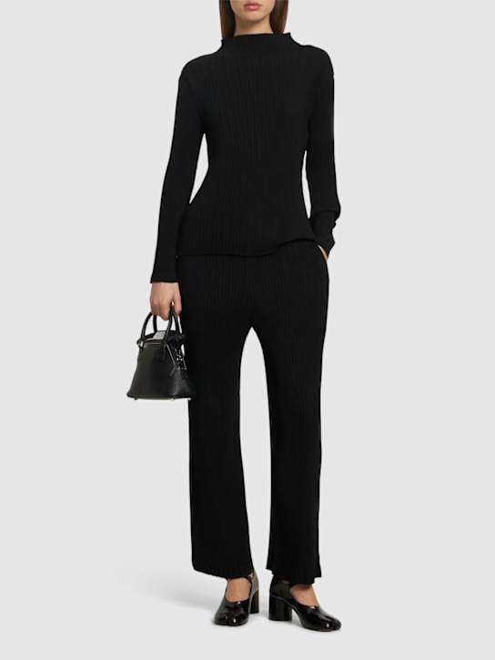 Luisaviaroma Pantaloni Dritti Plissé Hatching