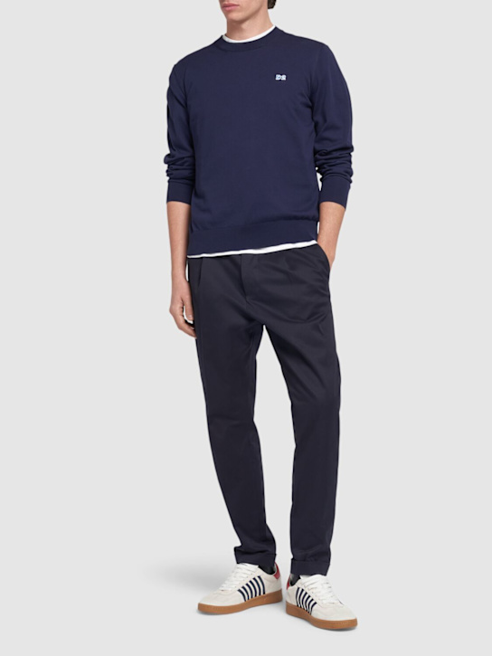 Luisaviaroma Pantaloni In Cotone Con Pince