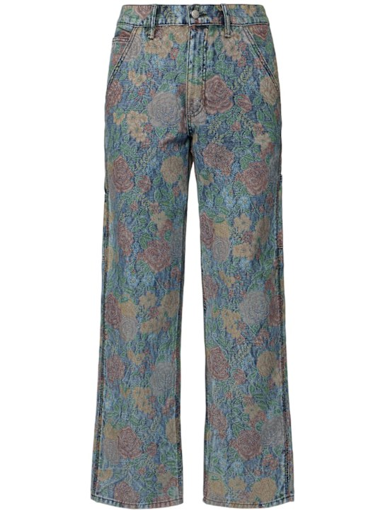 Luisaviaroma Pantaloni in cotone jacquard