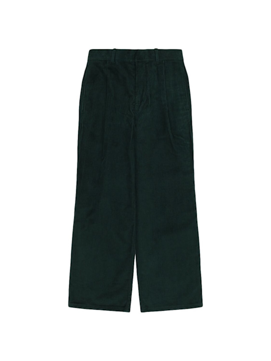 Luisaviaroma Pantaloni in cotone millerighe