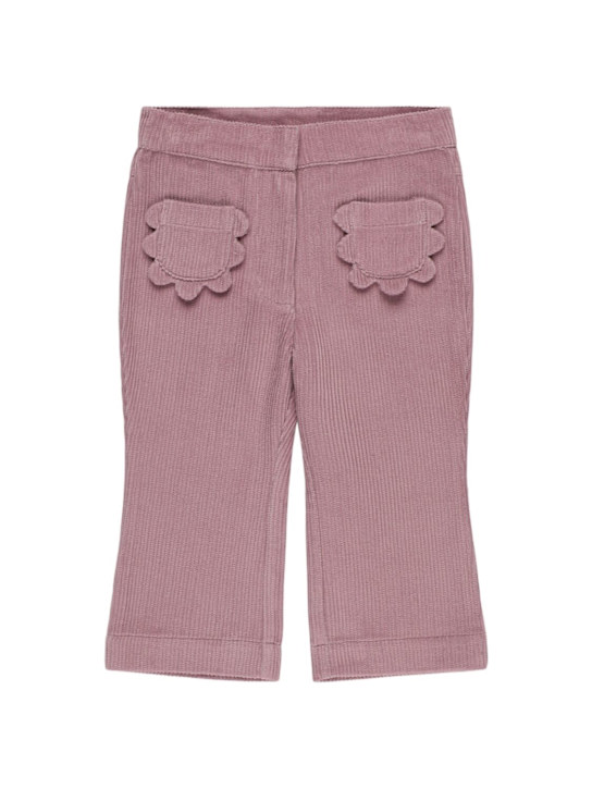 Luisaviaroma Pantaloni in cotone millerighe