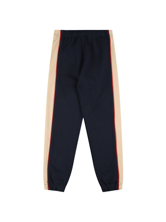 Luisaviaroma Pantaloni in felpa di cotone bicolor