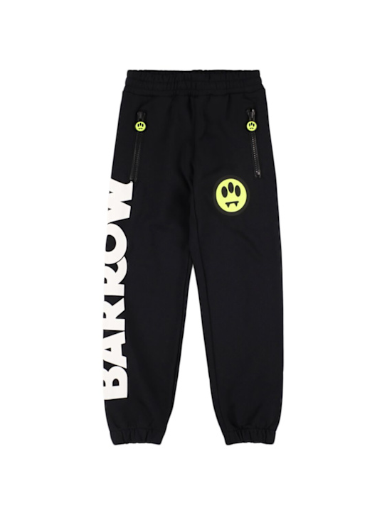 Luisaviaroma Pantaloni in felpa di cotone con logo