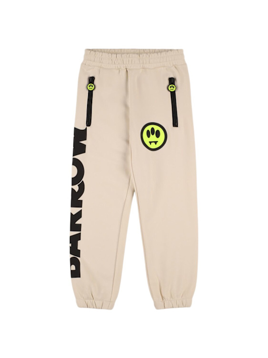Luisaviaroma Pantaloni in felpa di cotone con logo