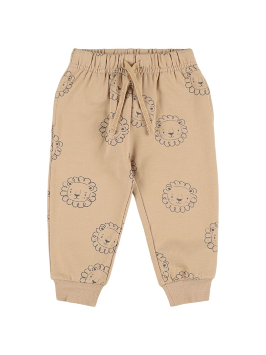 Luisaviaroma Pantaloni in felpa di cotone stampata