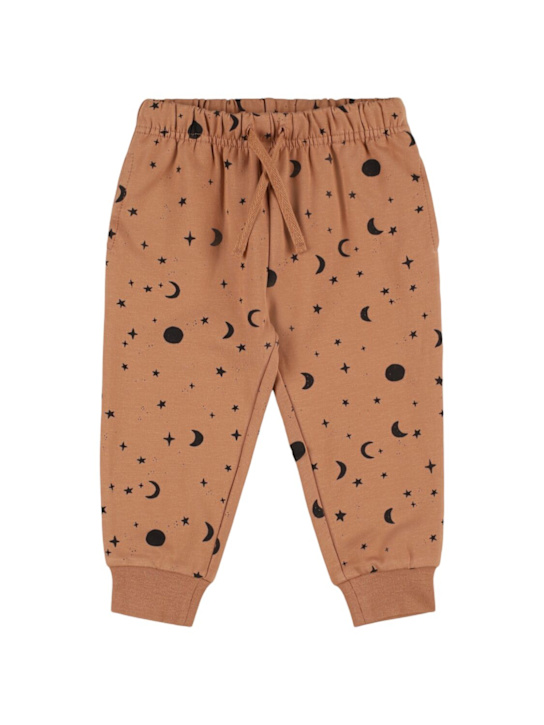 Luisaviaroma Pantaloni in felpa di cotone stampata