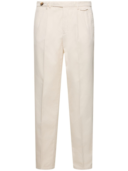 Luisaviaroma Pantaloni in gabardina di cotone