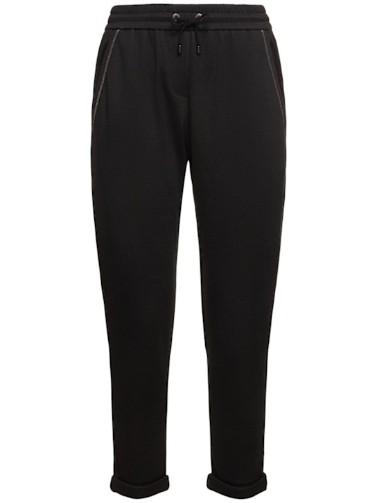 Luisaviaroma Pantaloni in jersey di misto cotone