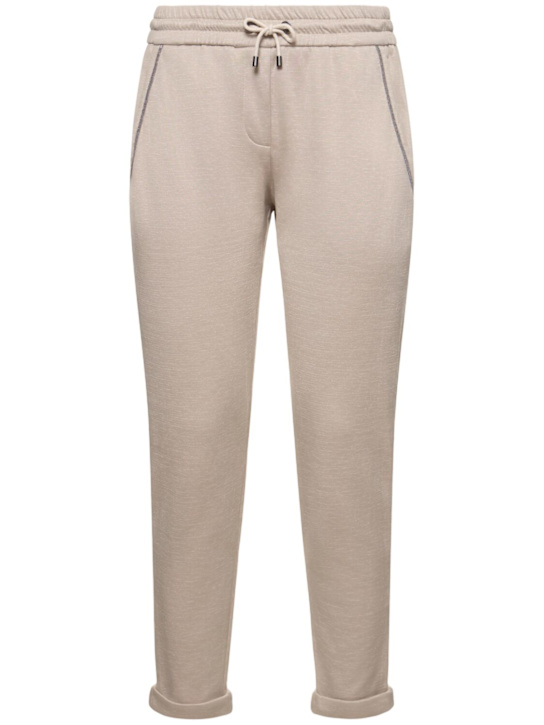 Luisaviaroma Pantaloni in jersey di misto cotone