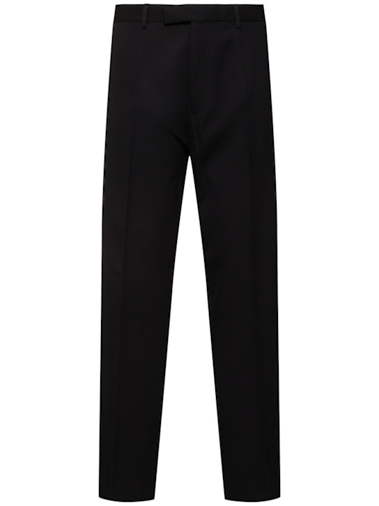 Luisaviaroma Pantaloni in lana e cotone con pinces