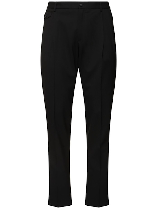 Luisaviaroma Pantaloni in lana stretch con pinces