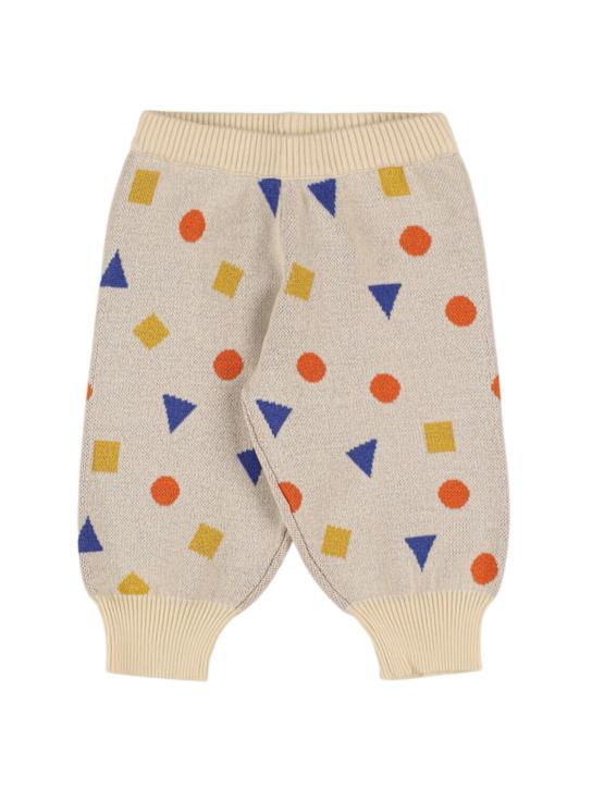 Luisaviaroma Pantaloni in maglia di cotone e lana