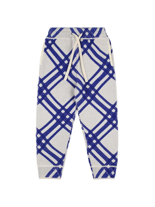 Luisaviaroma Pantaloni in maglia di lana check