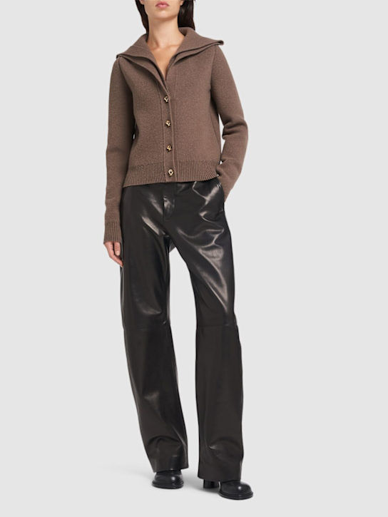 Luisaviaroma Pantaloni In Pelle