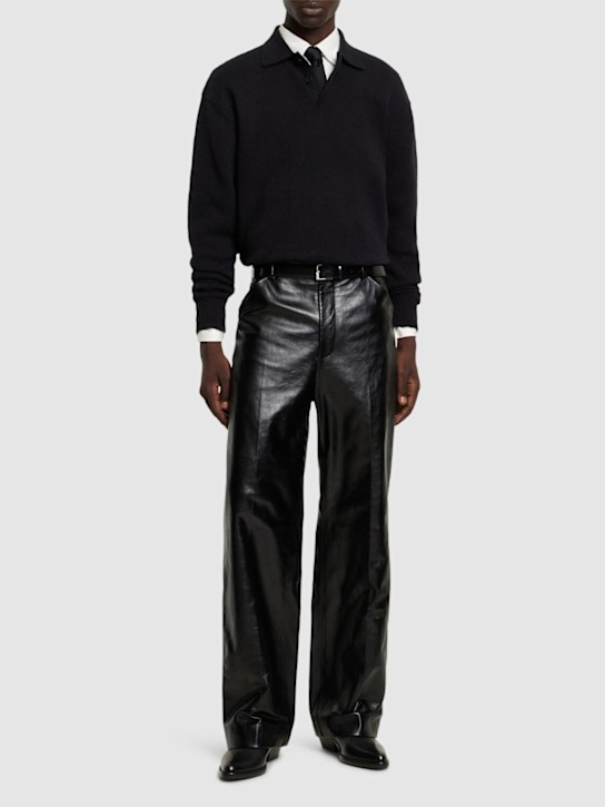 Luisaviaroma Pantaloni In Pelle