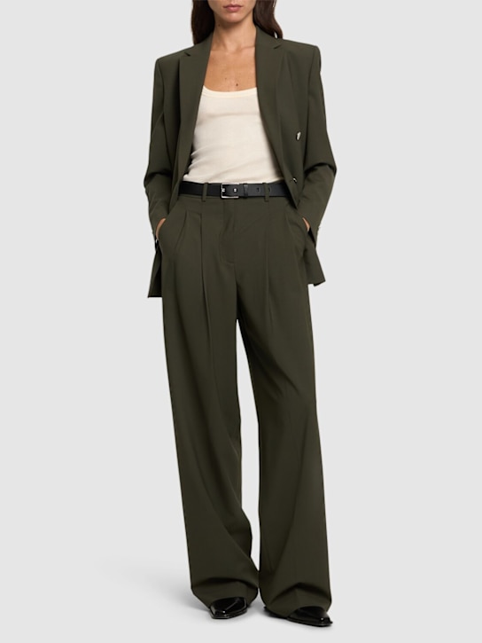 Luisaviaroma Pantaloni Larghi Con Pince