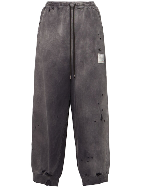 Luisaviaroma Pantaloni Sun in cotone distressed