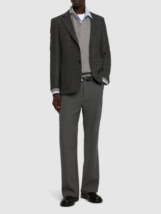 Luisaviaroma Pantaloni Svasati In Misto Lana