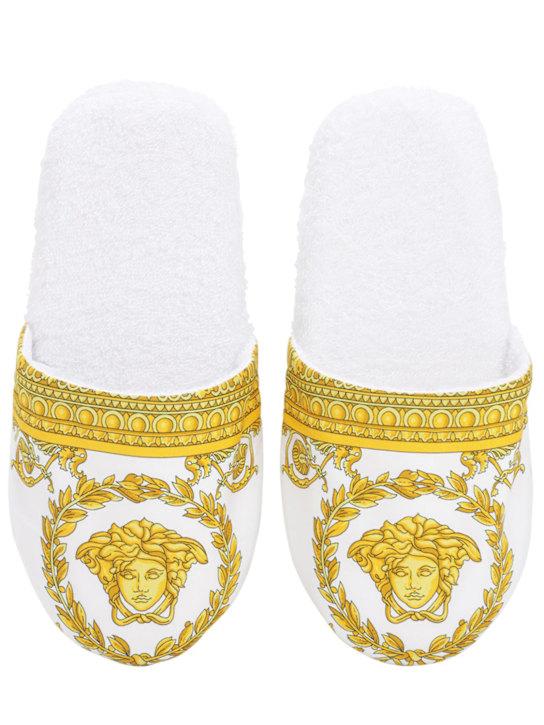 Luisaviaroma Pantofole Barocco & Robe in cotone