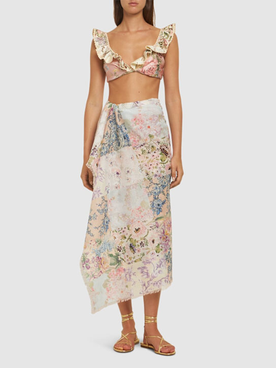 Luisaviaroma Pareo In Cotone Stampato