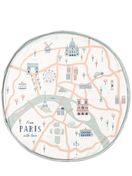 Luisaviaroma Paris Map toy storage bag