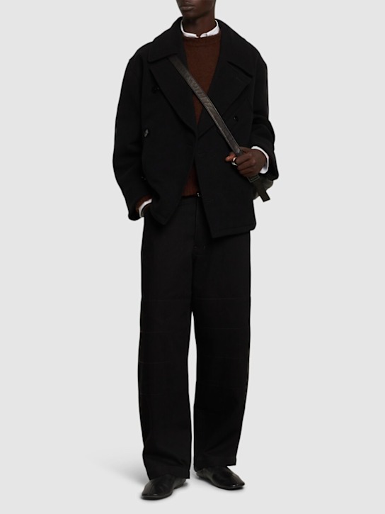 Luisaviaroma Peacoat Doppiopetto In Lana