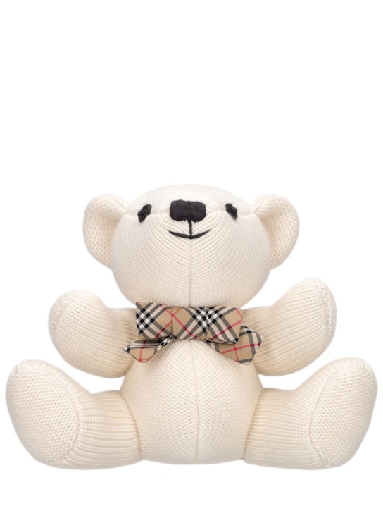 Luisaviaroma Peluche in lana e seta con check