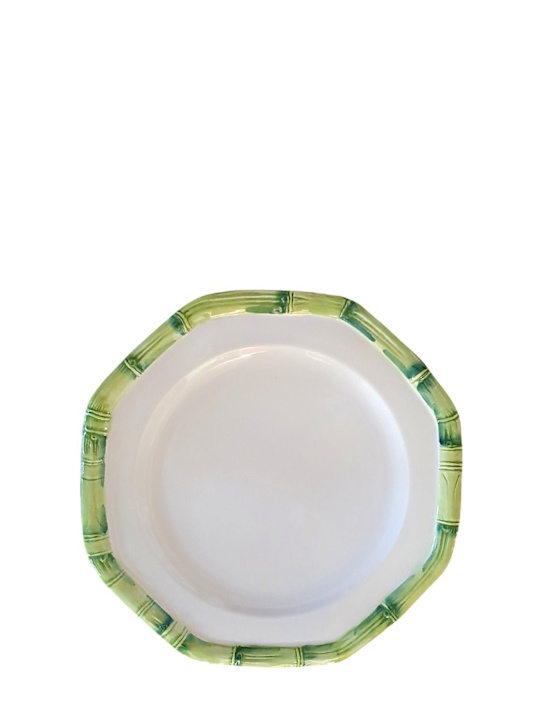 Luisaviaroma Piatto Bamboo in ceramica