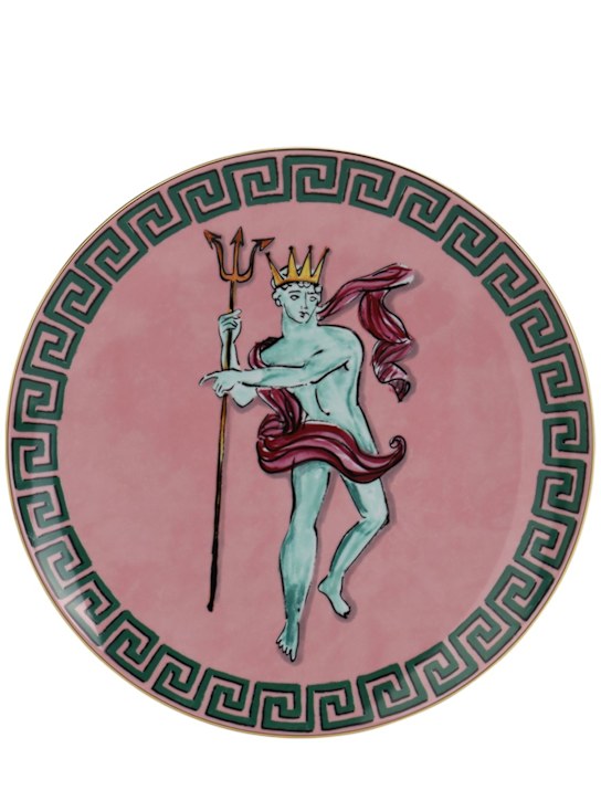 Luisaviaroma Piatto Nettuno in porcellana 33cm