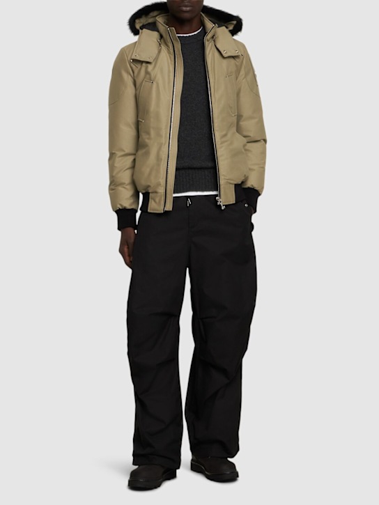 Luisaviaroma Piumino Ballistic In Cotone / Pelliccia