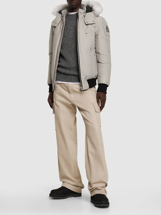 Luisaviaroma Piumino Ballistic In Cotone / Pelliccia